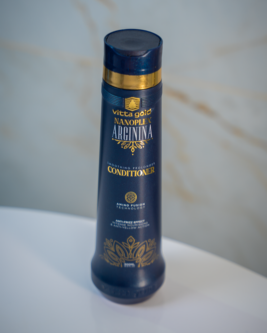Vitta Gold Nanoplex Arginina Smoothing Prolonger Conditioner 500ml | Holds the Smoothing and the Tone