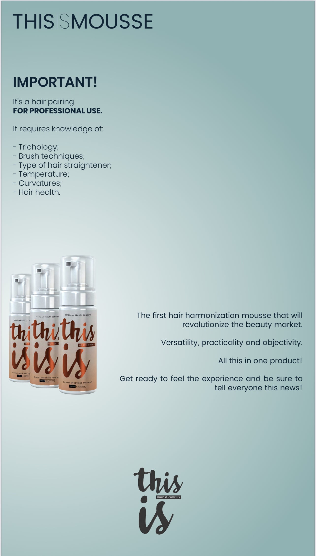 This Is Mousse Complex 5.07 fl.oz - image 5