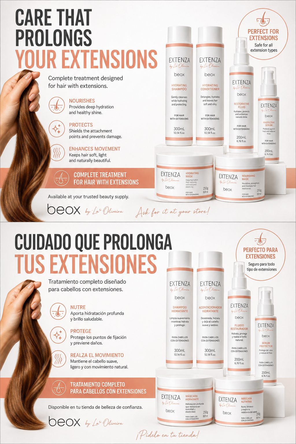 Beox Extenza Hair Extensions Care – Professional - image 3