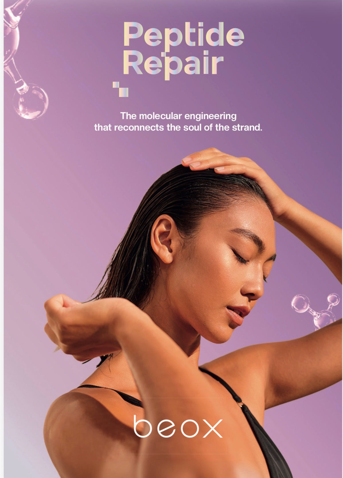 Beox Peptide Repair Molecular Hair Repair System for Damaged & Bleached Hair - image 5