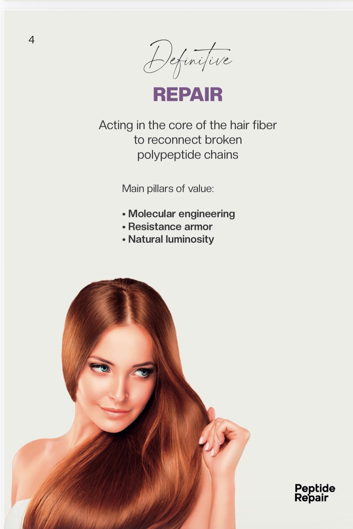 Beox Peptide Repair Molecular Hair Repair System for Damaged & Bleached Hair - image 8