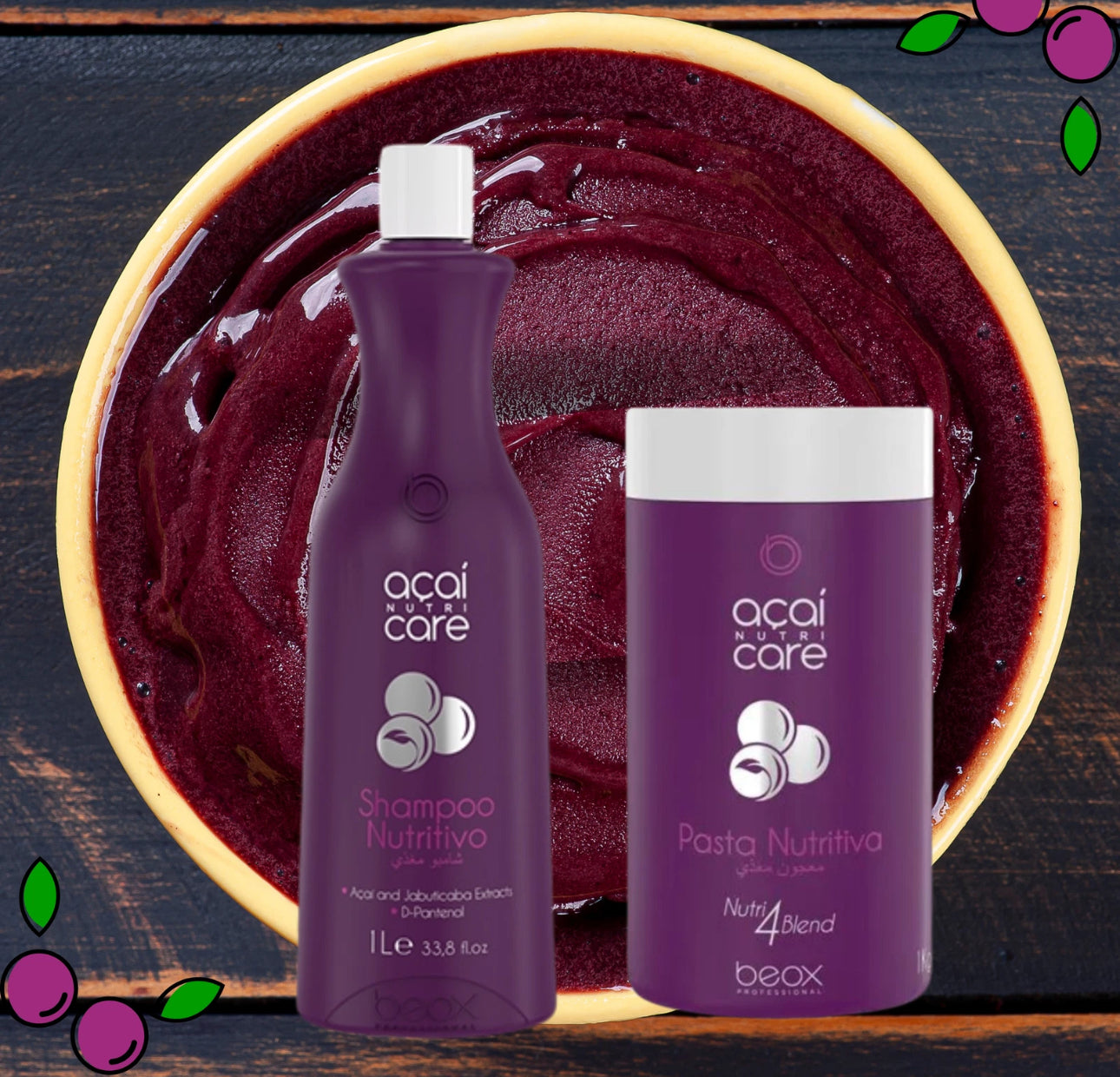 Beox Acaí Care Shampoo Condicionador - image 2