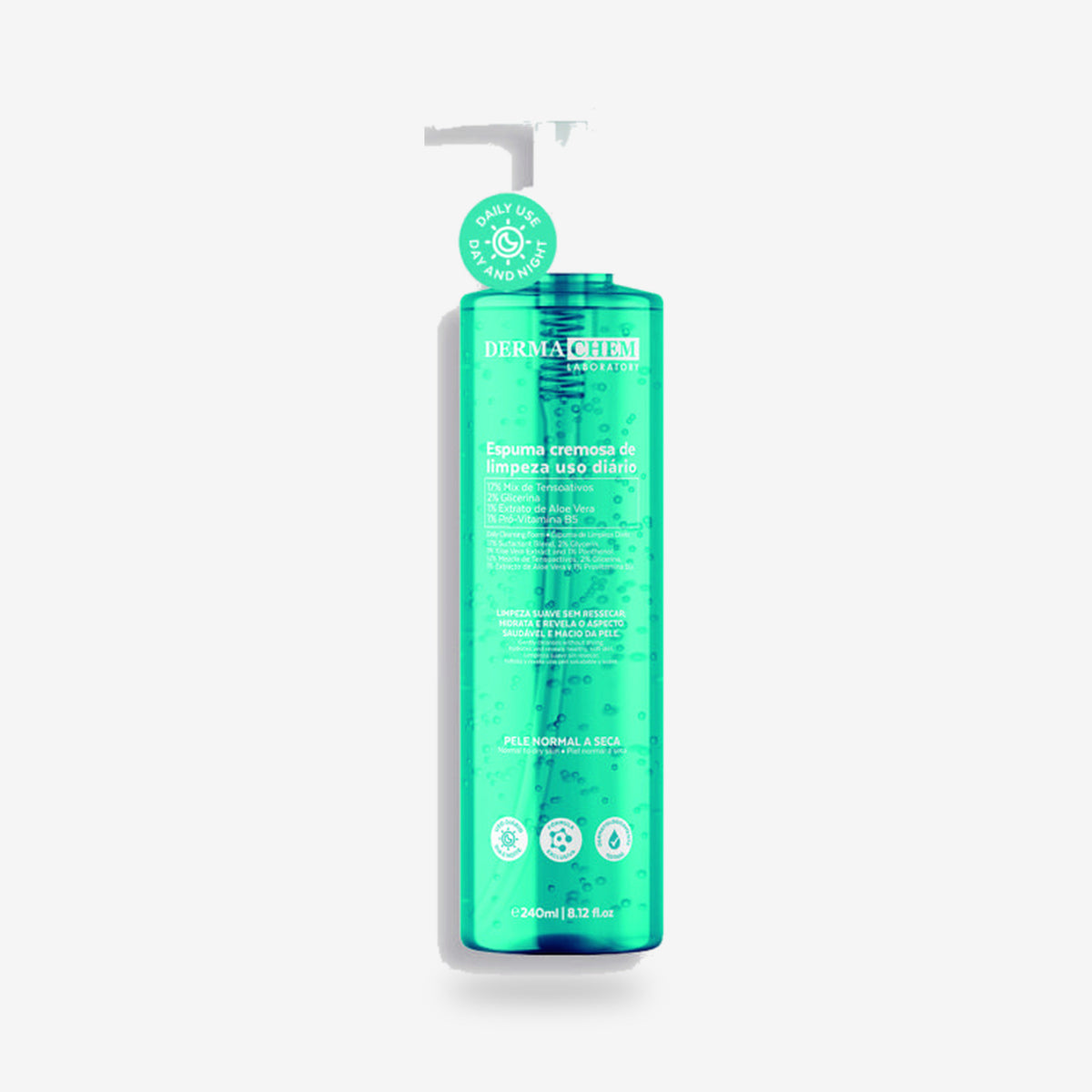 Daily Use Cleansing Creamy Foam 240ml | Brazilian Facial Cleanser