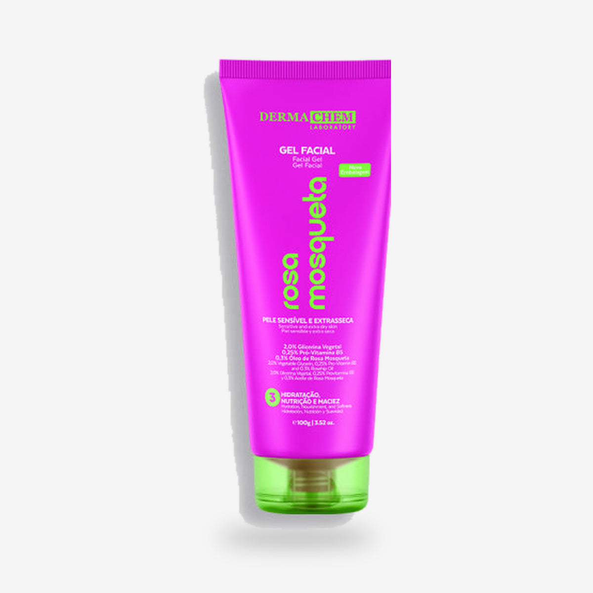 Rosehip Facial Gel | Brazilian Skincare for Dry and Sensitive Skin