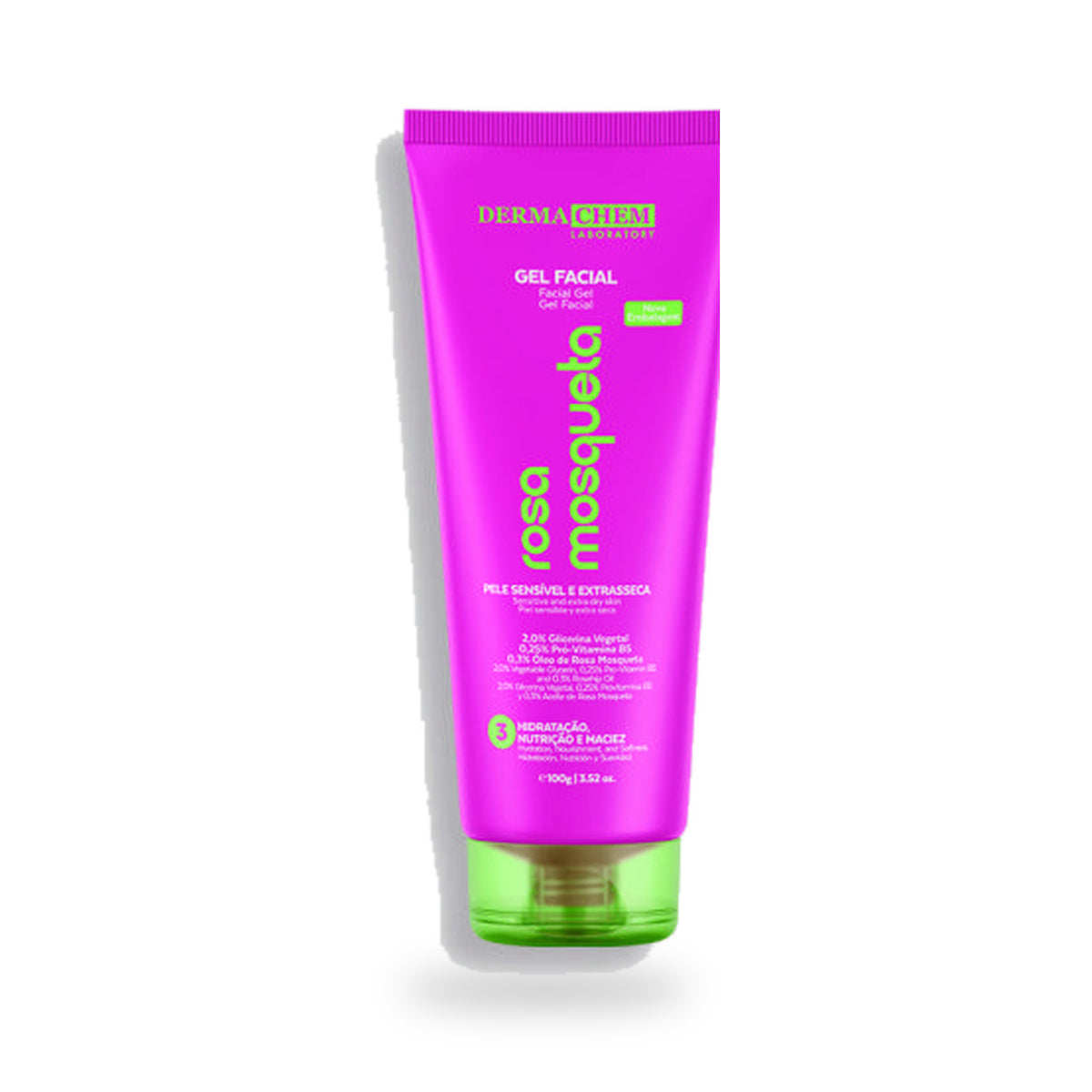 Rosehip Facial Gel | Brazilian Skincare for Dry and Sensitive Skin