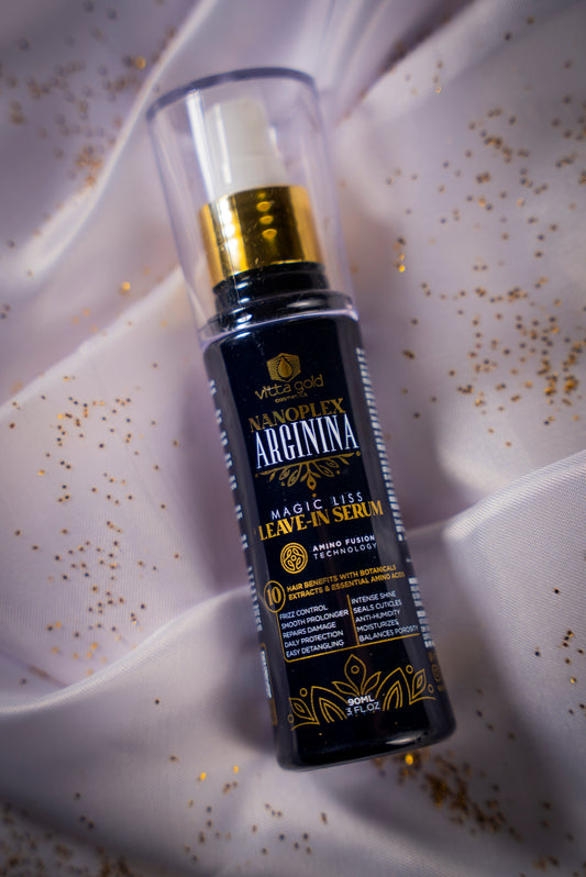 Vitta Gold Nanoplex Arginina Magic Liss Leave-In Serum 90ml | Ten Jobs, One Bottle