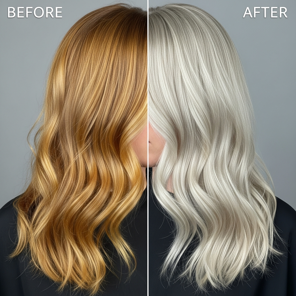 Brassy to Icy